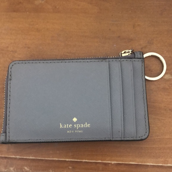 EUC Kate Spade owl purple and gold wallet - Picture 5 of 6